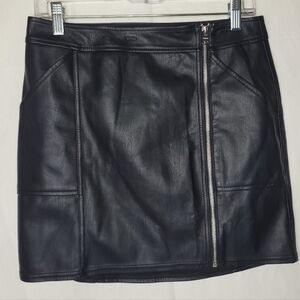 Express Faux Leather Black Mini